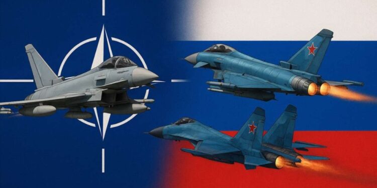 OTAN frente a Rusia: el escenario de un derribo con cazas españoles en el Báltico