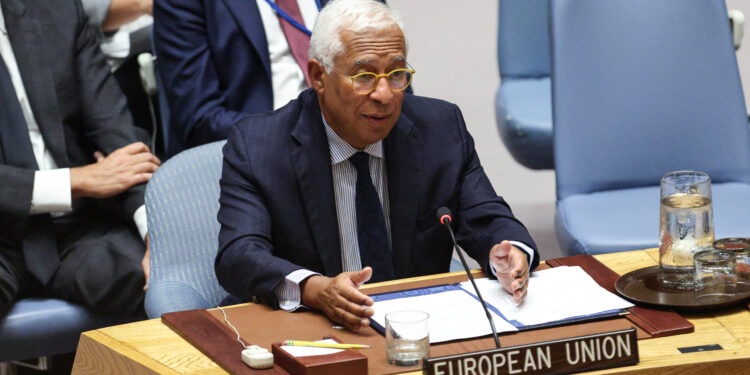 Costa advierte en Nueva York que la invasión rusa pone en riesgo la seguridad global, mientras Zelenski critica la ineficacia de la ONU