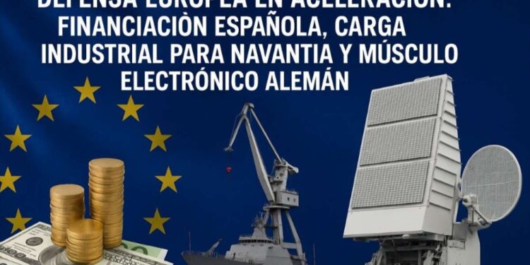 La Defensa europea acelera: España financia Airbus e Indra, Navantia carga trabajo y Alemania invierte 1.000 M€ en electrónica