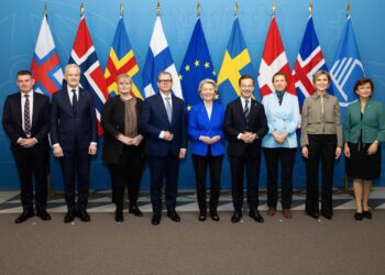 Von der Leyen destaca la unidad de los países nórdicos como ejemplo de resistencia ante las amenazas externas