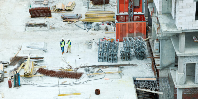 La producción en construcción cae un 0,1 % en la zona del euro y un 0,9 % en la UE