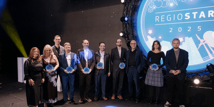 Un proyecto con participación española entre los seis ganadores de los Premios RegioStars 2025
