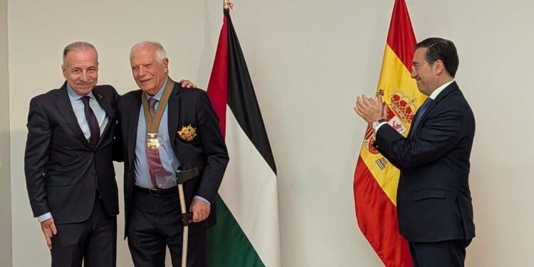 Borrell: “Los palestinos son las grandes víctimas de la mala conciencia europea por el Holocausto”