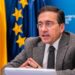 Albares defiende ante la UE una paz “justa y duradera” en Ucrania, el uso de los activos congelados y nuevas sanciones a Rusia
