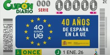 La ONCE presenta en Exteriores el cupón conmemorativo de los 40 años de España en la UE