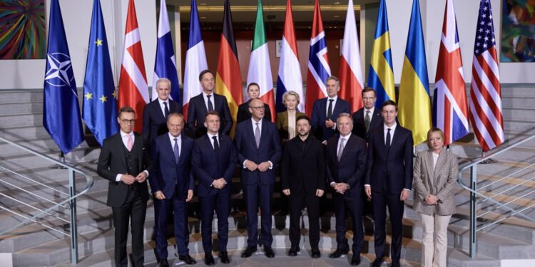 Líderes de la UE proponen una «fuerza multinacional liderada por Europa» con respaldo de EE. UU. para reforzar la seguridad de Ucrania