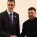 Sánchez y Zelenski abordan la ayuda militar de España y la postura de Europa ante las negociaciones de paz de EEUU