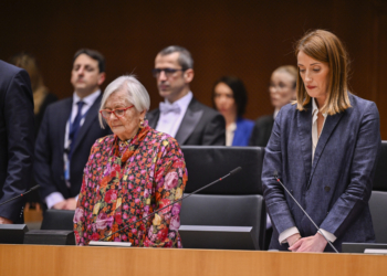 El Parlamento Europeo recibe a la superviviente Tatiana Bucci en el Día Internacional de Conmemoración del Holocausto