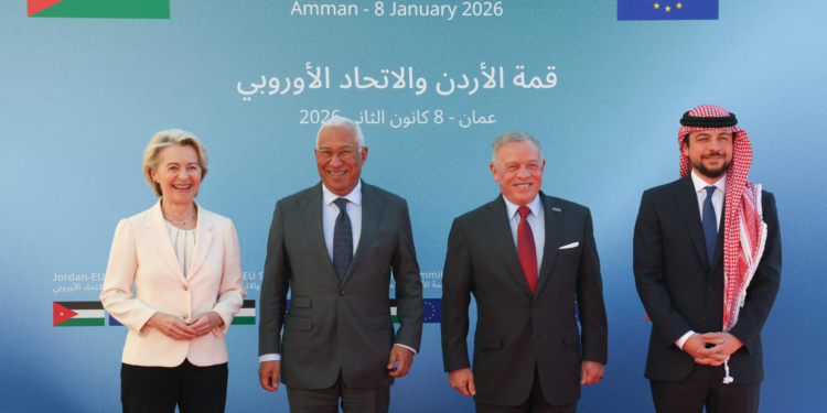 La UE y Jordania abordan la estabilidad regional y la cooperación en defensa en su primera cumbre bilateral