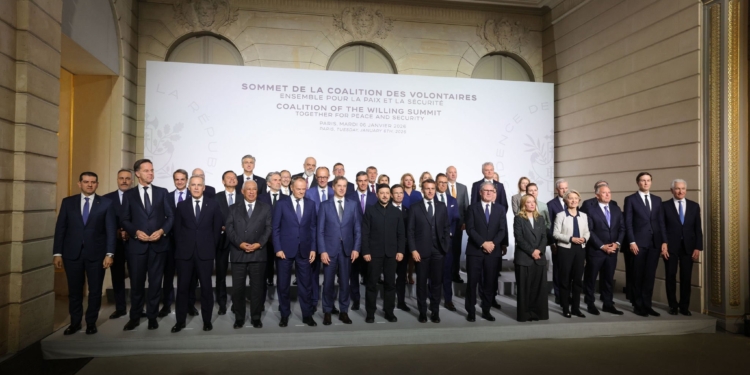 La Coalición de Voluntarios avanza en París hacia un marco de garantías de seguridad para Ucrania tras un alto el fuego