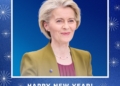 Von der Leyen promete una Europa “más fuerte en casa y en el mundo” y pide una paz justa para Ucrania en su mensaje de Año Nuevo