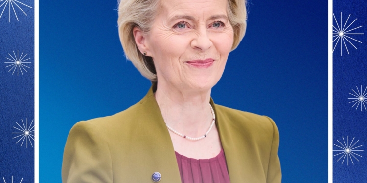 Von der Leyen promete una Europa “más fuerte en casa y en el mundo” y pide una paz justa para Ucrania en su mensaje de Año Nuevo