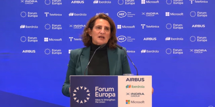 Ribera aboga por una acción combinada en la UE frente a Trump y pide alianzas globales para defender el derecho internacional