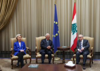 Von der Leyen y Costa afirman en Beirut que la UE respaldará a Líbano en su camino hacia la estabilidad y las reformas