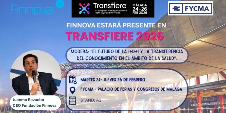 Finnova moderará una mesa sobre el futuro de la I+D+i en salud en Transfiere