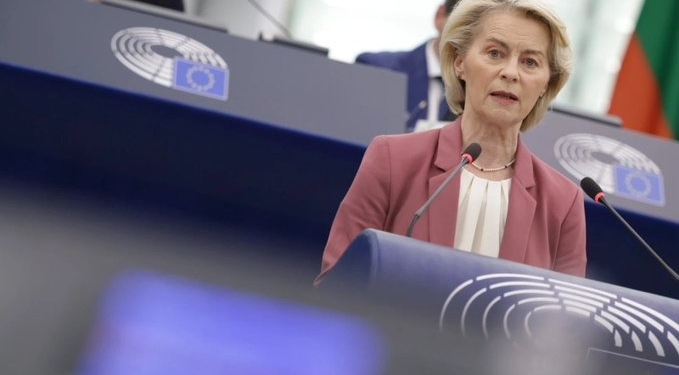 Von der Leyen aclara que la UE “siempre defenderá la paz” y afirma que “el derecho internacional es tan fundamental hoy como en su creación”