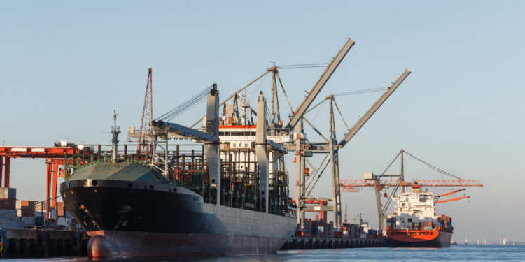 El 67 % del transporte total de mercancías de la UE en 2024 se realizó por vía marítima