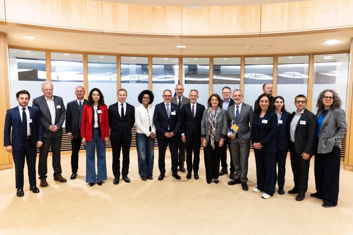 Visit of Mayors for Housing Plan, to the European Commission