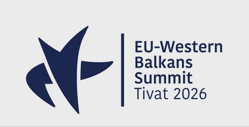 Logo de la Cumbre UE-Balcanes Occidentales en Tivat 2026