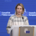 Ministra de Defensa de la UE discutiendo sobre misión naval ASPIDES