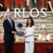 Felipe VI entrega el Premio Europeo Carlos V en el Monasterio de Yuste