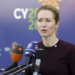 Kaja Kallas hablando sobre estrategia de la UE en negociaciones
