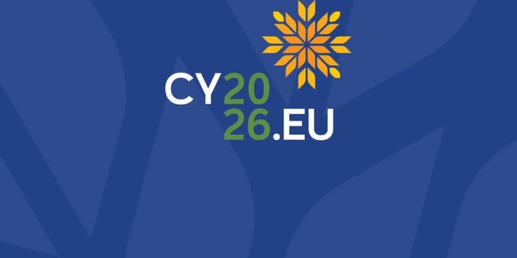 Logo de la presidencia de la UE de Chipre para 2026