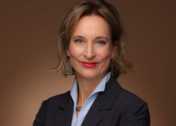 Retrato de la nueva jefa de misión de la UE en Ucrania, Cornelia Taylor.