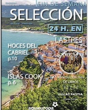 Portada de la revista Selección de Aquí Europa con paisajes y títulos destacados.