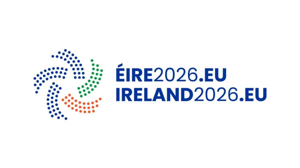Logo de la Presidencia irlandesa del Consejo de la UE 2026