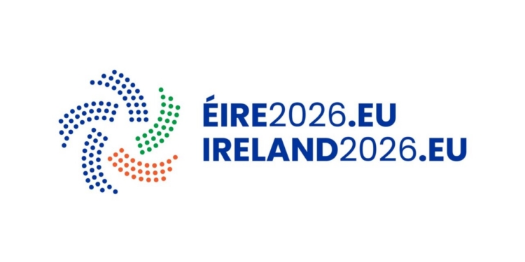 Logo de la Presidencia irlandesa del Consejo de la UE 2026