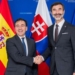 Ministros de Asuntos Exteriores de España y Eslovaquia en reunión