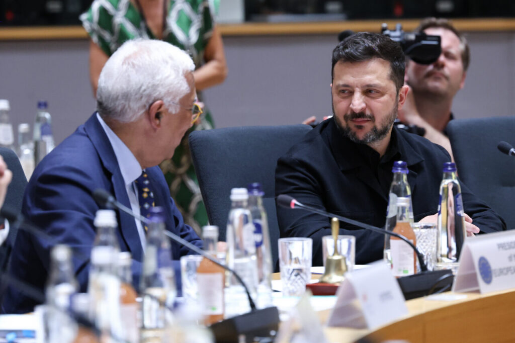 Reunión del Consejo Europeo sobre Ucrania con líderes de la UE.