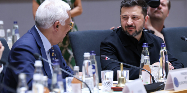 Reunión del Consejo Europeo sobre Ucrania con líderes de la UE.