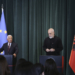 António Costa y Edi Rama en rueda de prensa sobre la adhesión de Albania a la UE