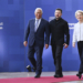 Líderes europeos llegan a la Cumbre Europea en Bruselas