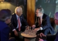 Reunión entre líderes de la UE y Reino Unido en un entorno formal