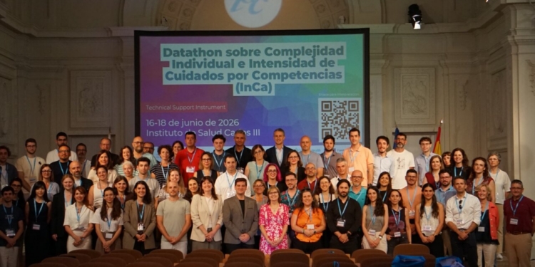Grupo de expertos en el Datathon sobre Complejidad en Cuidados en Madrid