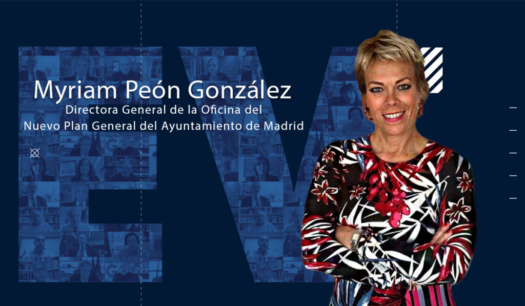 Myriam Peón, directora de la Oficina del Nuevo Plan General de Ordenación Urbana de Madrid
