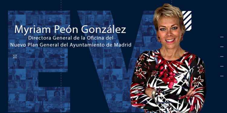 Myriam Peón, directora de la Oficina del Nuevo Plan General de Ordenación Urbana de Madrid