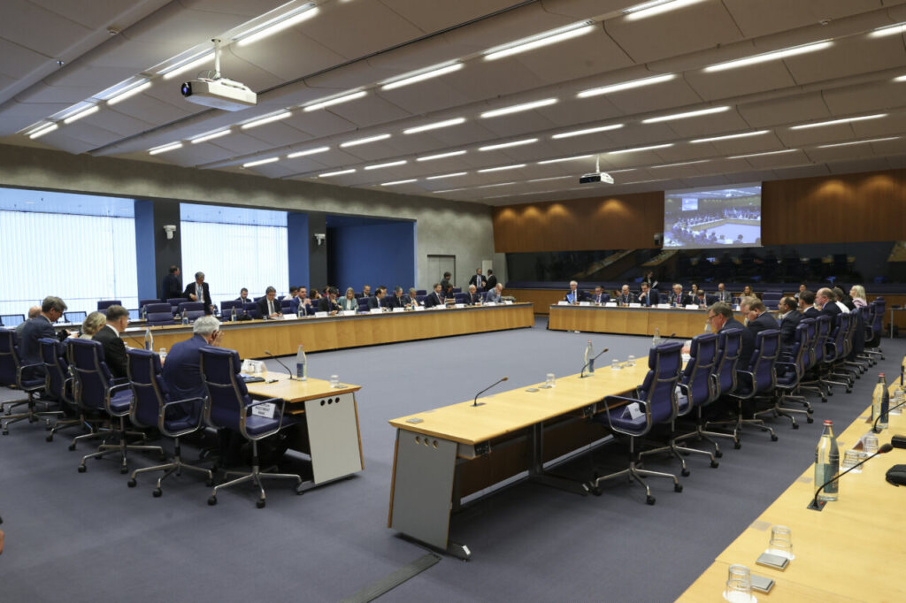 Reunión del Eurogrupo sobre la crisis en Oriente Medio y autonomía energética