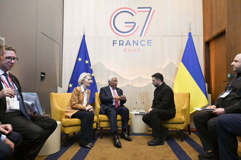 Reunión de líderes del G7 en Francia sobre apoyo a Ucrania