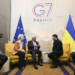 Reunión de líderes del G7 en Francia sobre apoyo a Ucrania