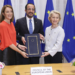 Firmas de líderes europeos en declaración sobre cultura en Bruselas