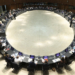 Reunión de ministros de Medio Ambiente de la UE en una sala circular