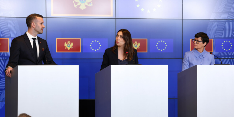 Conferencia sobre la adhesión de Montenegro a la Unión Europea