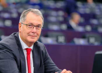Nicolás Pascual de la Parte en el Parlamento Europeo.