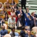 Celebración de representantes de Portugal y Austria en la ONU