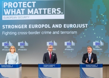 Rueda de prensa sobre el refuerzo de Europol y Eurojust en la lucha contra el crimen