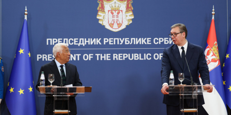 Reunión entre líderes de la UE y Serbia sobre política exterior y seguridad
